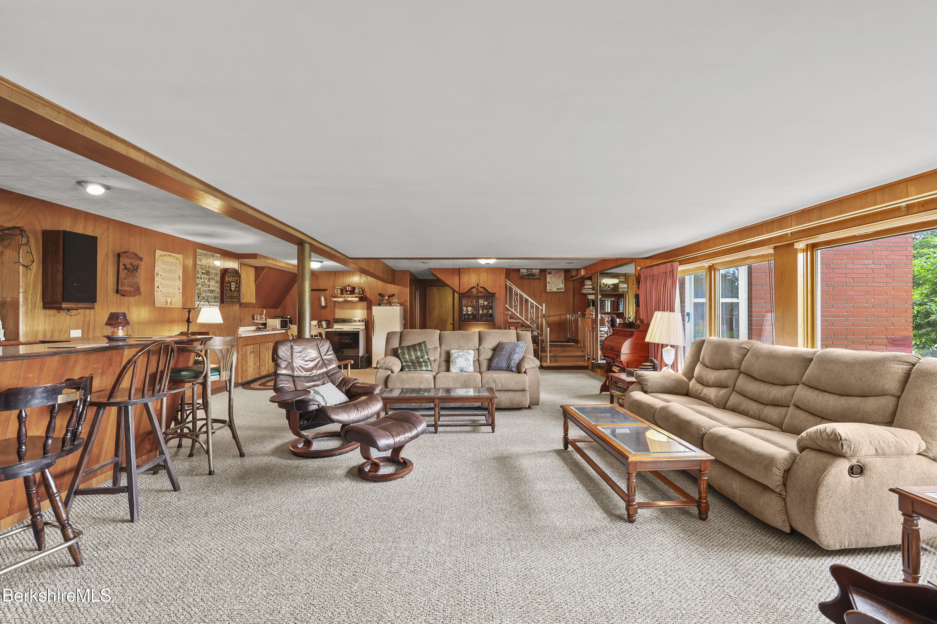 144 Kittredge Road Pittsfield, MA 01201 - Photo 41 of 50 Lower Level Family Room