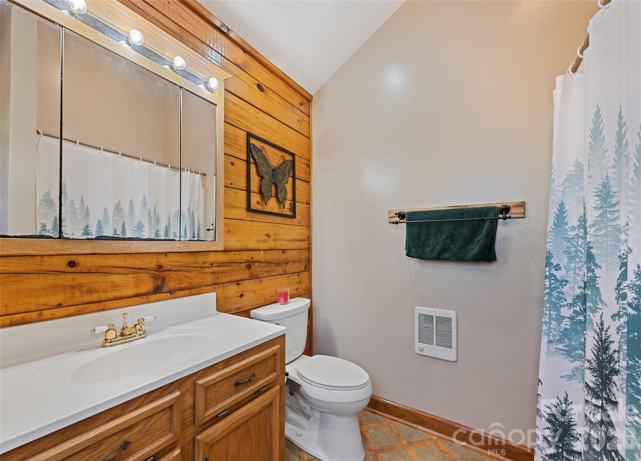 173 Blizzard Ridge Maggie Valley, NC 28751 - Photo 16 of 37 a bathroom with a sink and a toilet