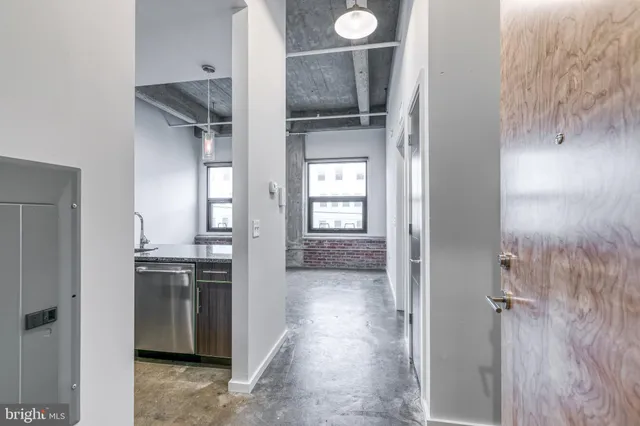 a car parked in front of a building