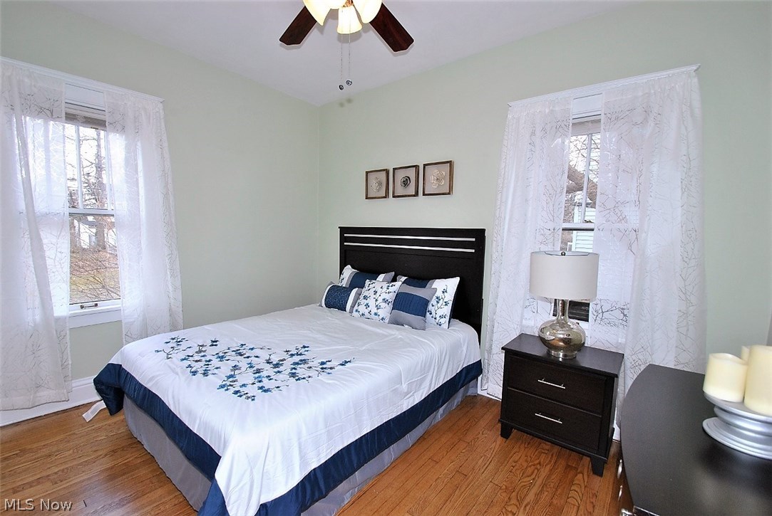 2456 Eaton Road Cleveland, OH 44118 - Photo 15 of 30 First floor master bedroom with ceiling fans.