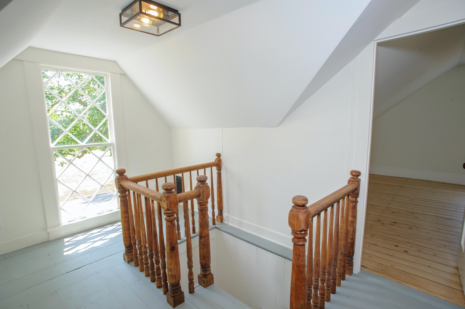 1005 State Road Vineyard Haven, MA 02568 - Photo 20 of 40 Original front of house staircase