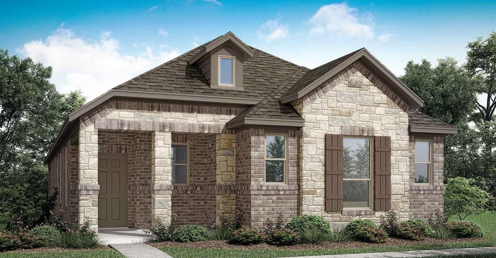 238 Cattleman Way Midlothian, TX 76065 - Photo 1 of 2 a front view of a house with a yard