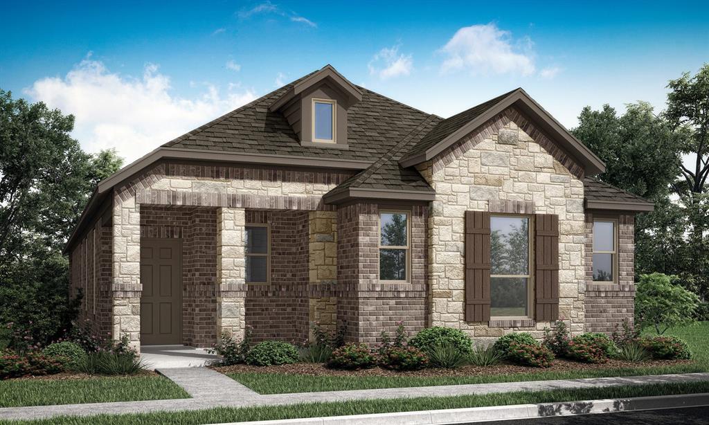 238 Cattleman Way Midlothian, TX 76065 - Photo 2 of 2 a front view of a house with a yard