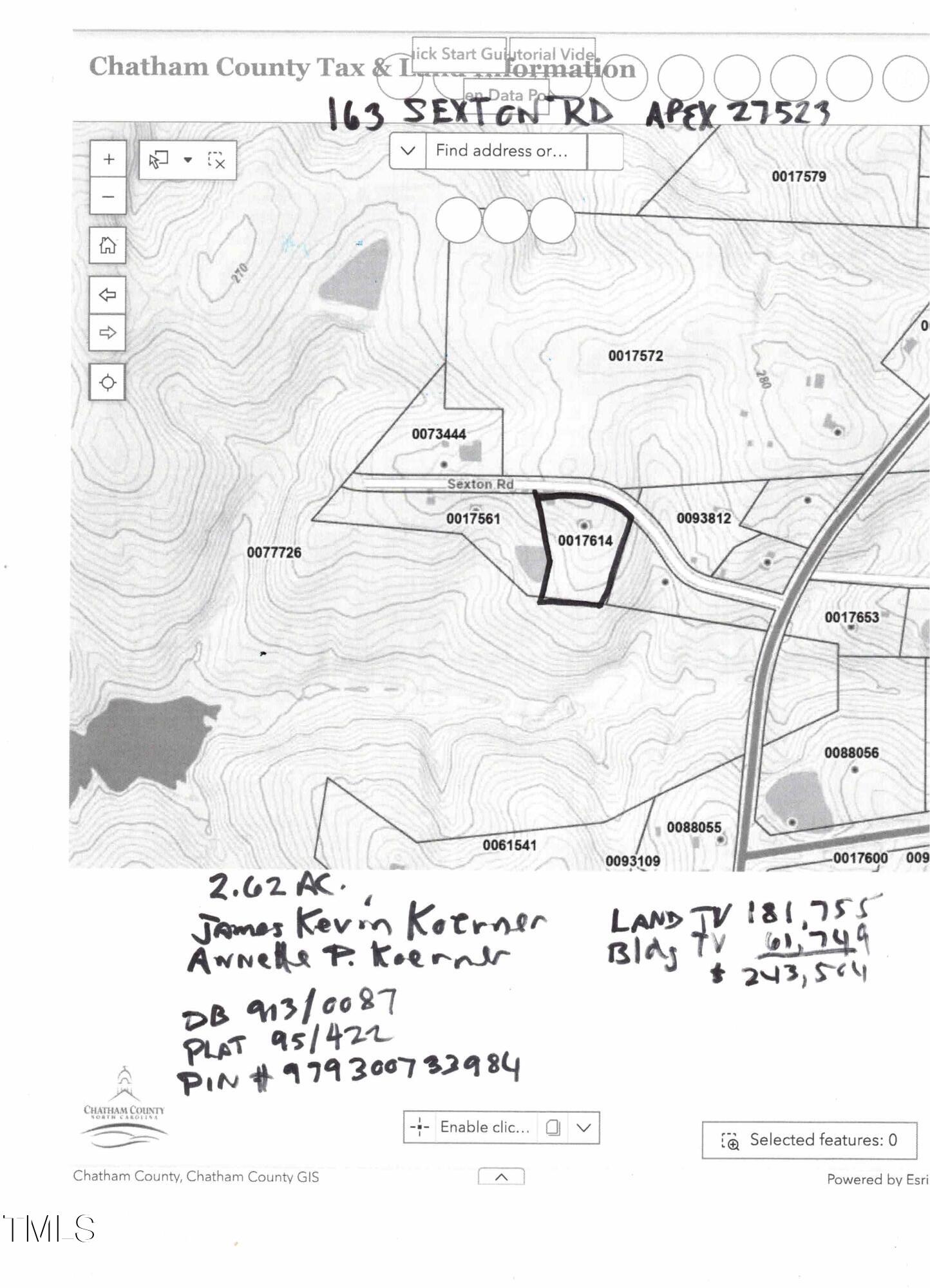 163 Sexton Road Apex, NC 27523 - Photo 3 of 12 a black and white photo of a room