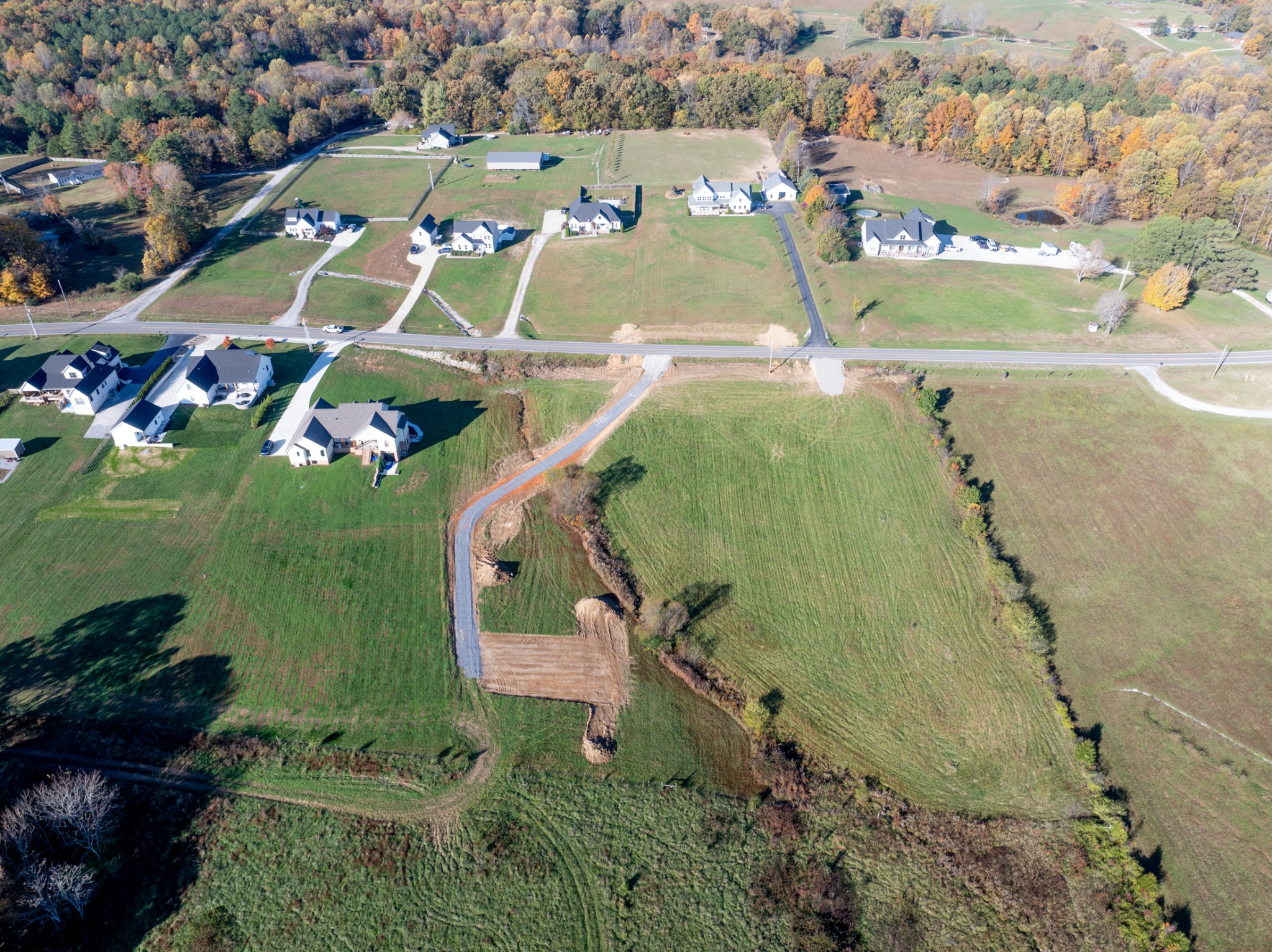 551 Buddy Road Burns, TN 37029 - Photo 20 of 29 an aerial view of residential houses with outdoor space