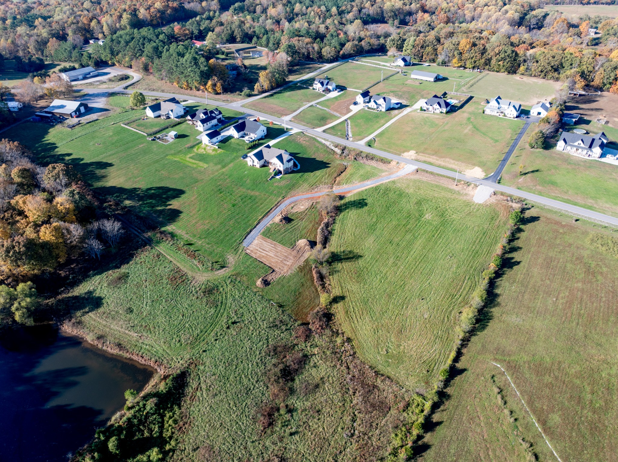 551 Buddy Road Burns, TN 37029 - Photo 21 of 29 an aerial view of a residential houses with outdoor space