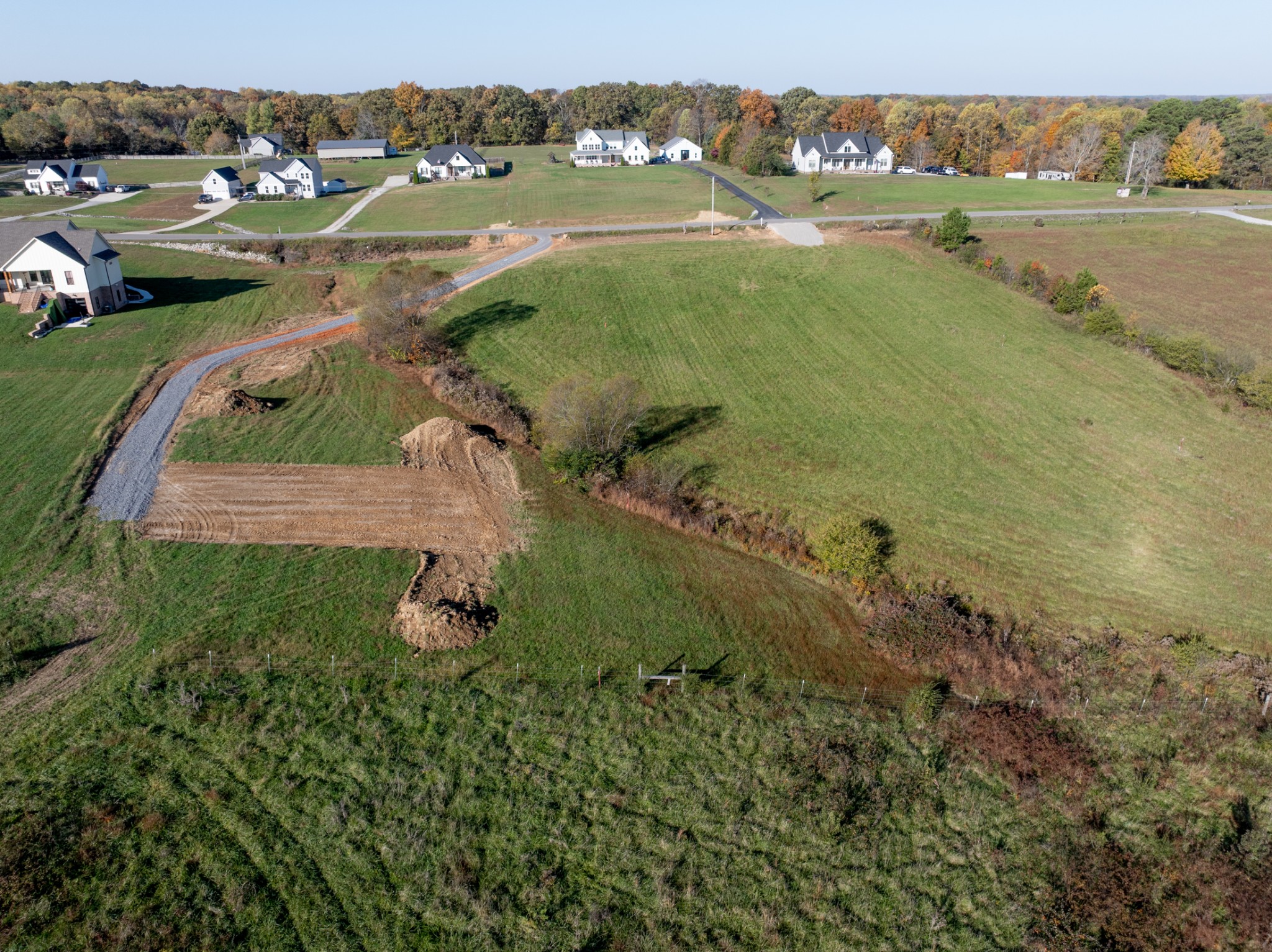 551 Buddy Road Burns, TN 37029 - Photo 28 of 29 an aerial view of residential houses with outdoor space