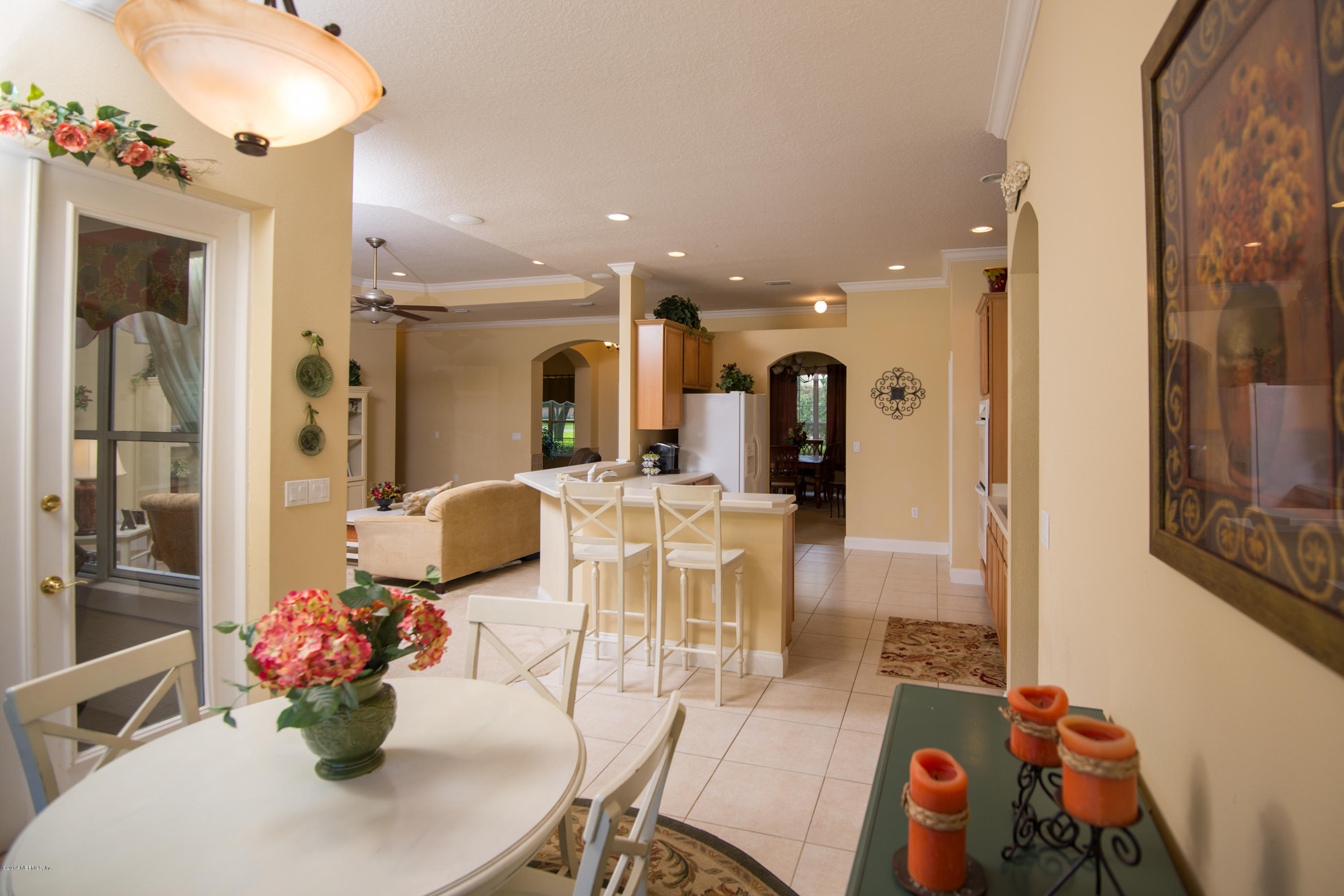 3509 Kings Road South St. Augustine, FL 32086 - Photo 13 of 29 Breakfast Nook to Kitchen