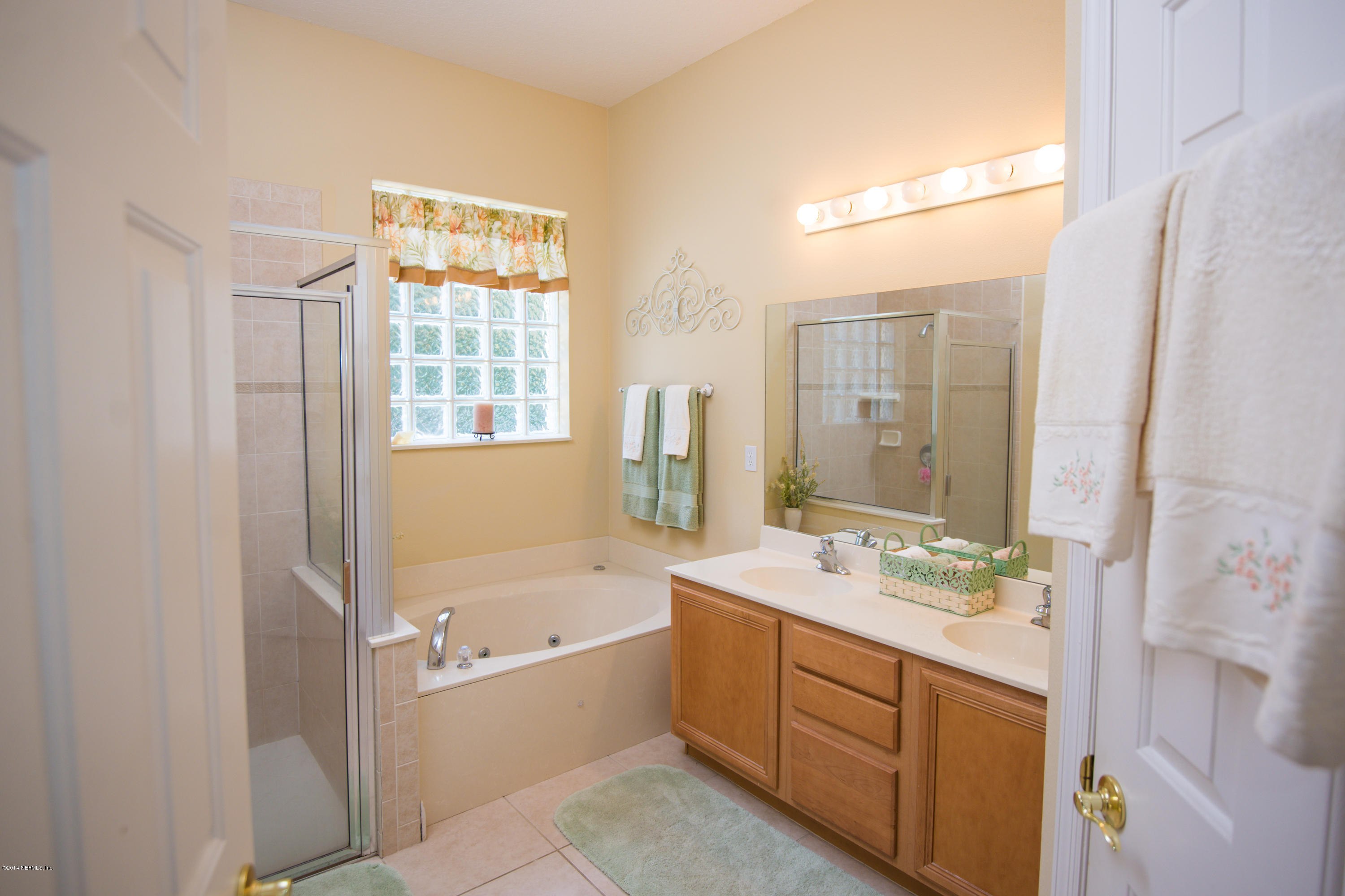 3509 Kings Road South St. Augustine, FL 32086 - Photo 17 of 29 Master Bathroom: Soaking Tub and Shower