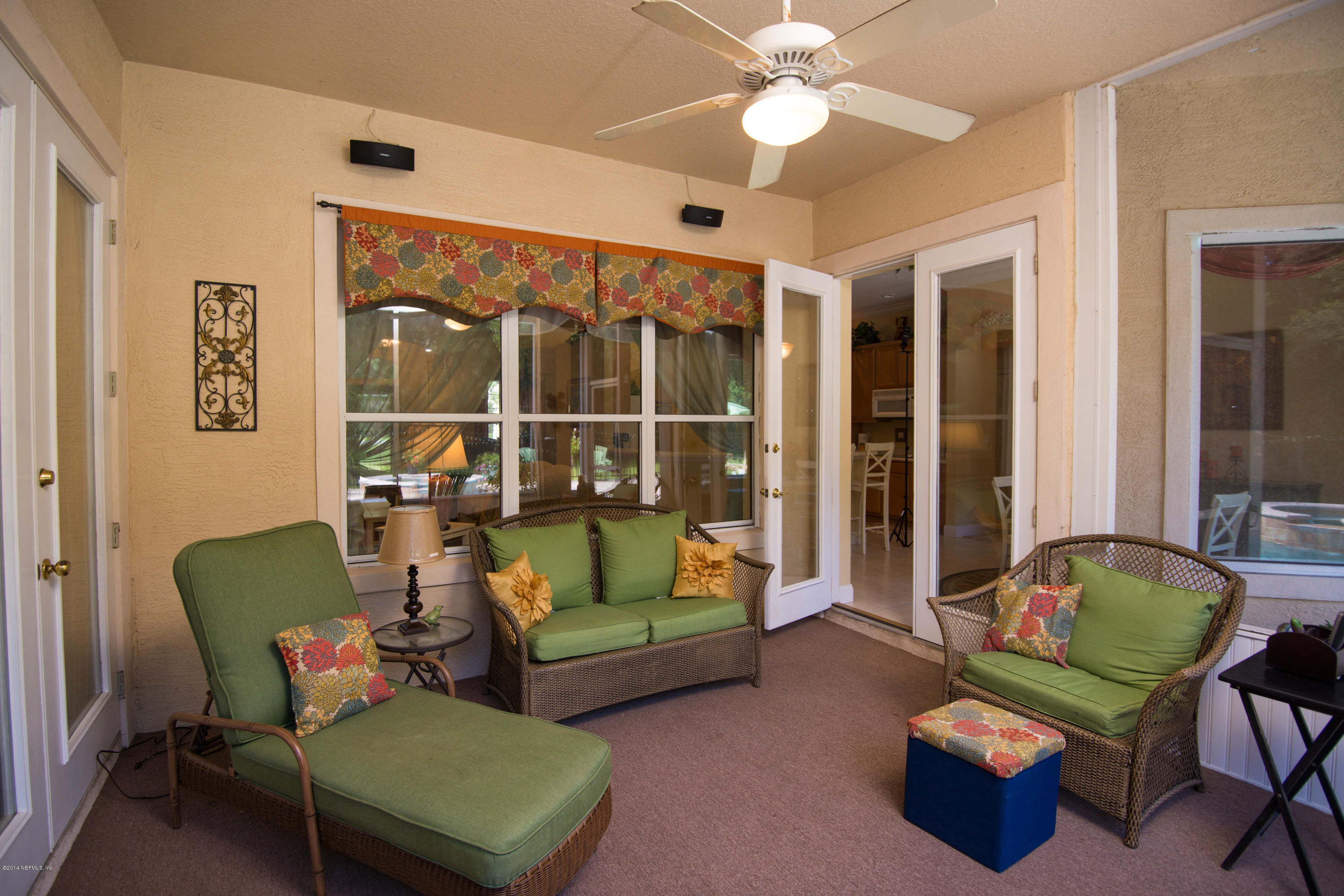 3509 Kings Road South St. Augustine, FL 32086 - Photo 21 of 29 Comfortable Screened Lanai
