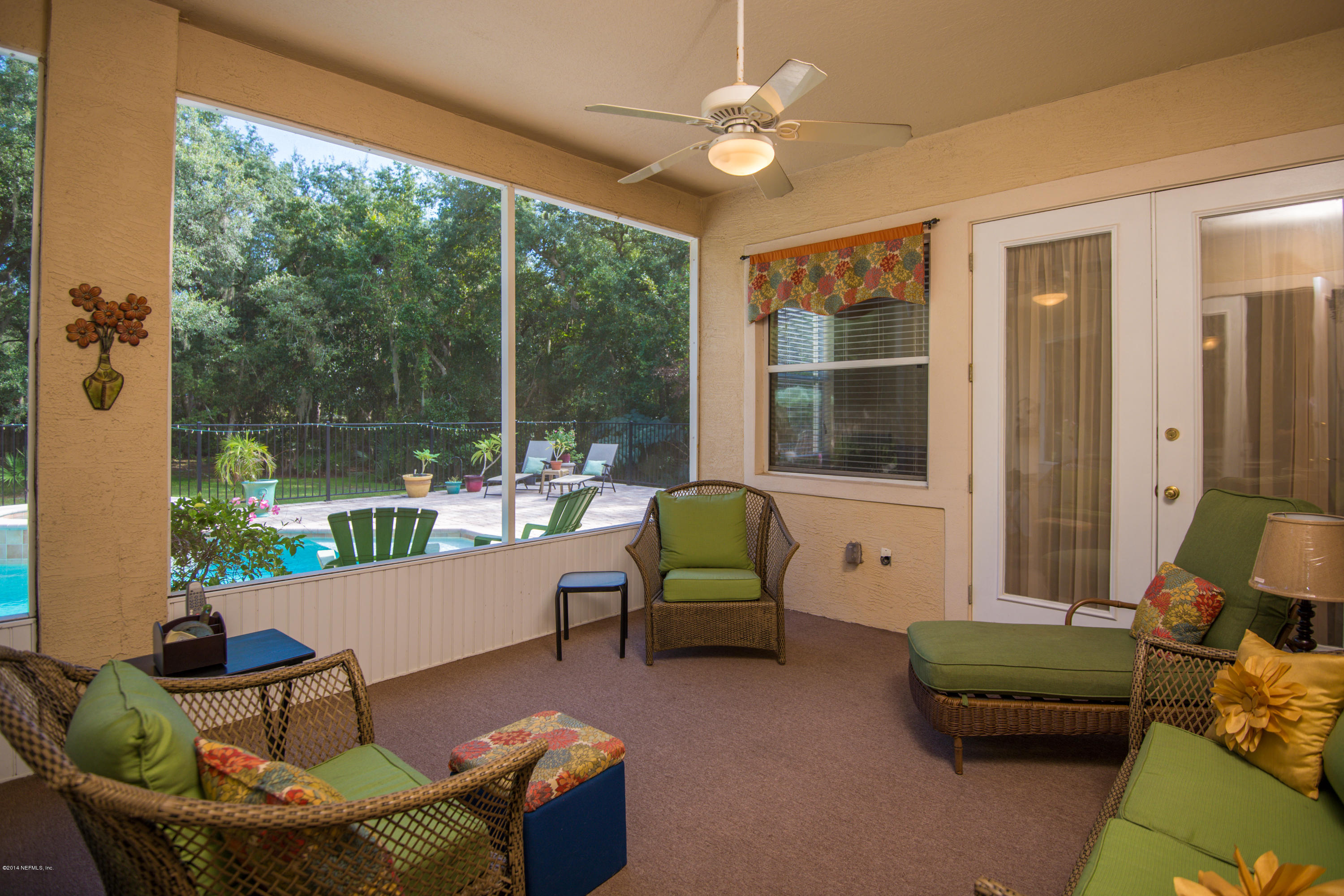 3509 Kings Road South St. Augustine, FL 32086 - Photo 23 of 29 Lanai overlooks Pool & Patio