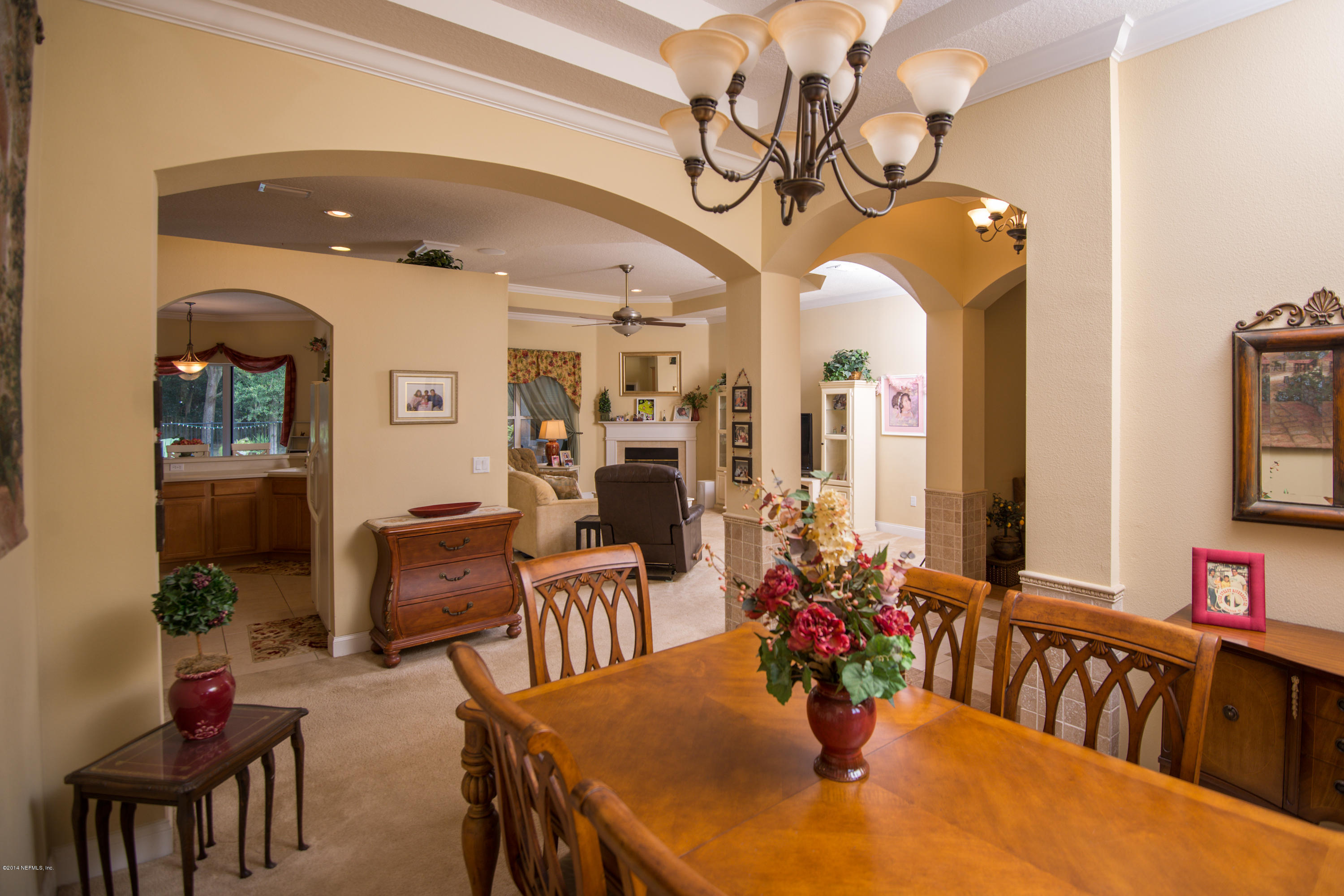 3509 Kings Road South St. Augustine, FL 32086 - Photo 6 of 29 Formal Dining Room to Living Area