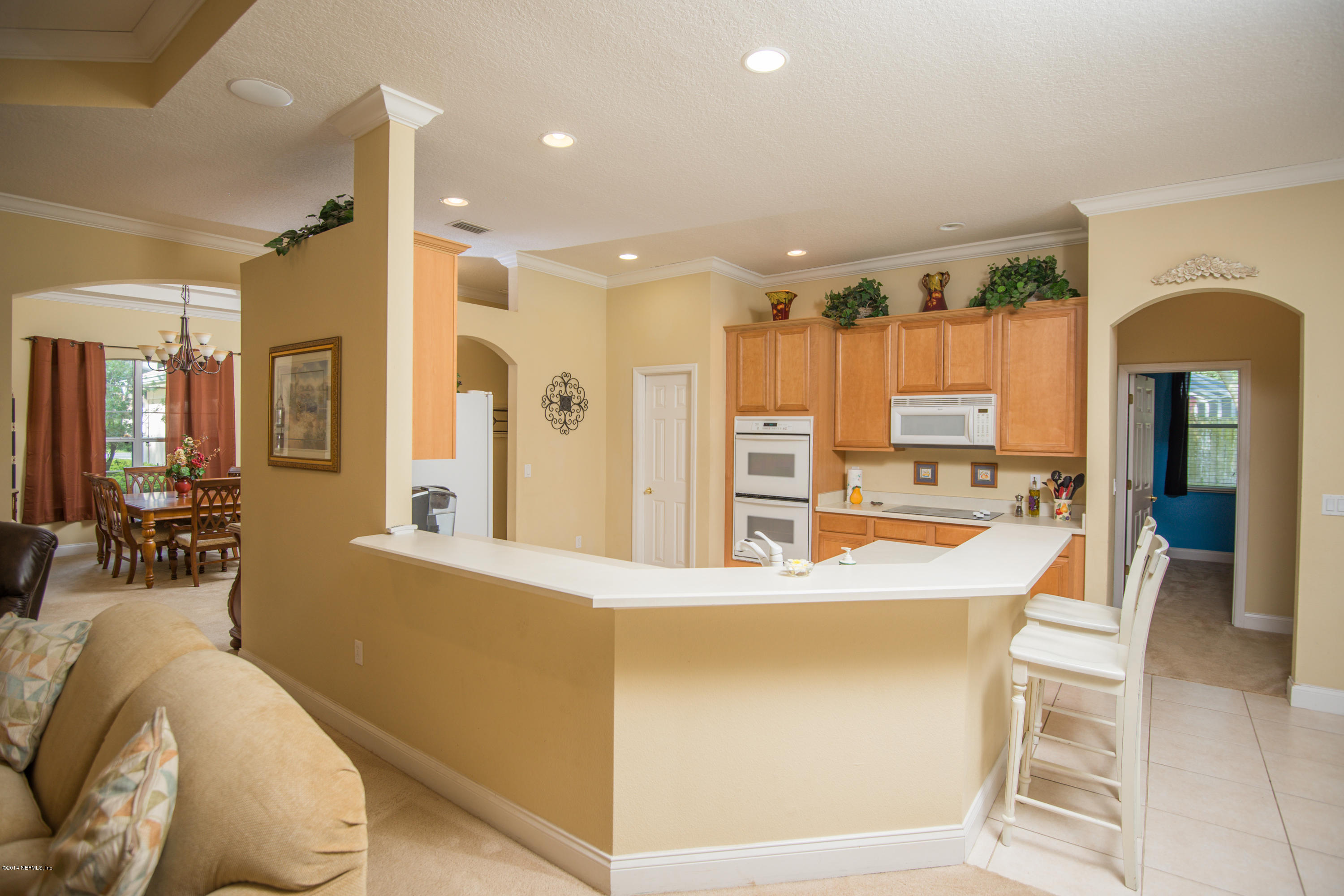 3509 Kings Road South St. Augustine, FL 32086 - Photo 8 of 29 Spacious Kitchen open to Living Area