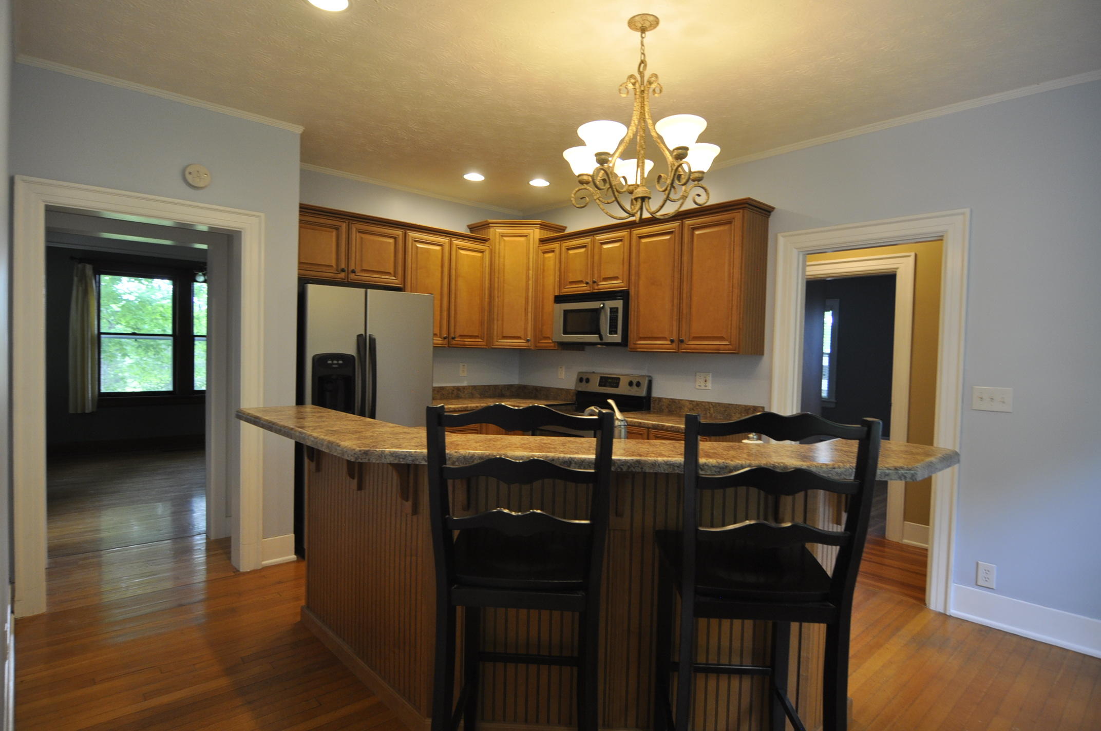 1453 Grand Center Road Chickamauga, GA 30707 - Photo 16 of 68 Kitchen w DR doorway & Hall doorway