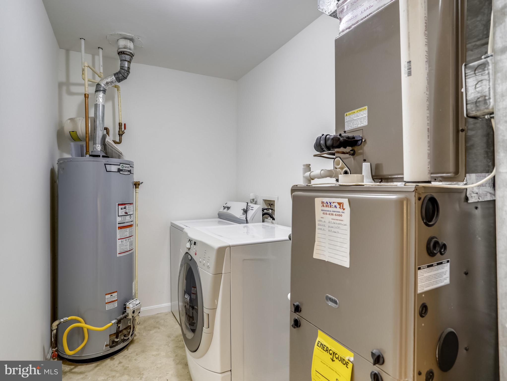 8739 Spring Brook Way Odenton, MD 21113 - Photo 19 of 53 Second floor laundry/utility room
