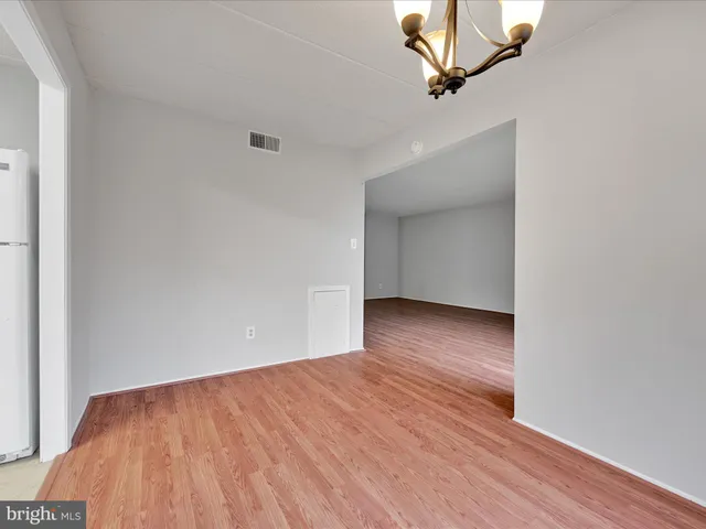 wooden floor in an empty room