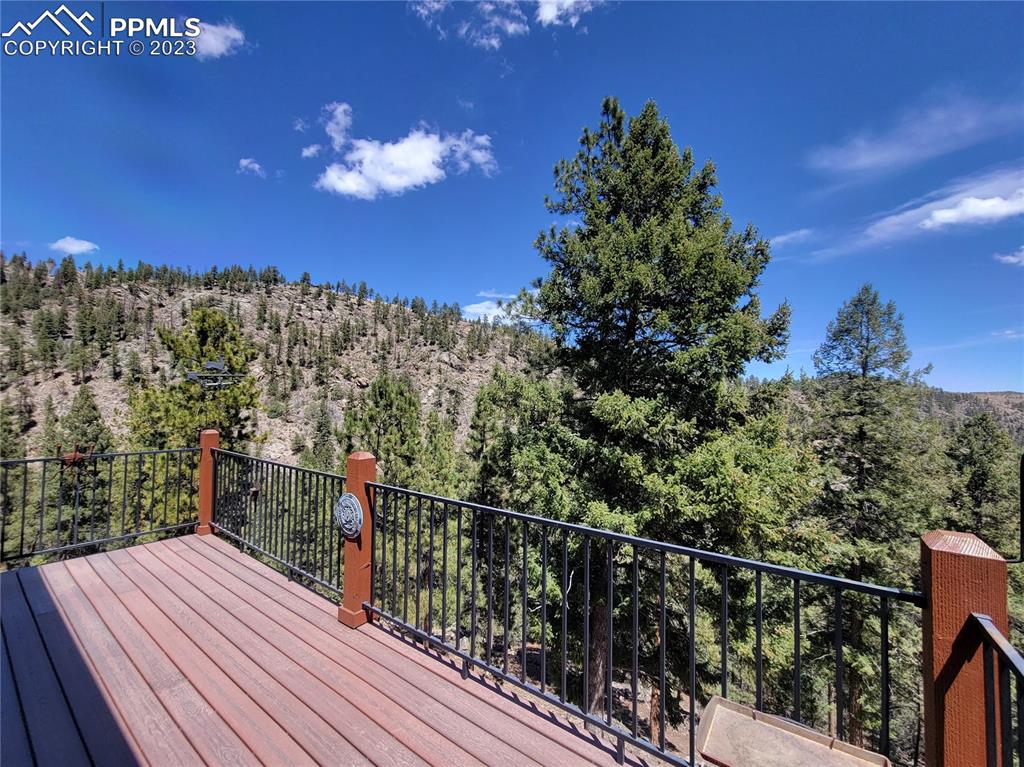 33348 Persistence Avenue Pine, CO 80470 - Photo 8 of 39 a view of a balcony with wooden floor