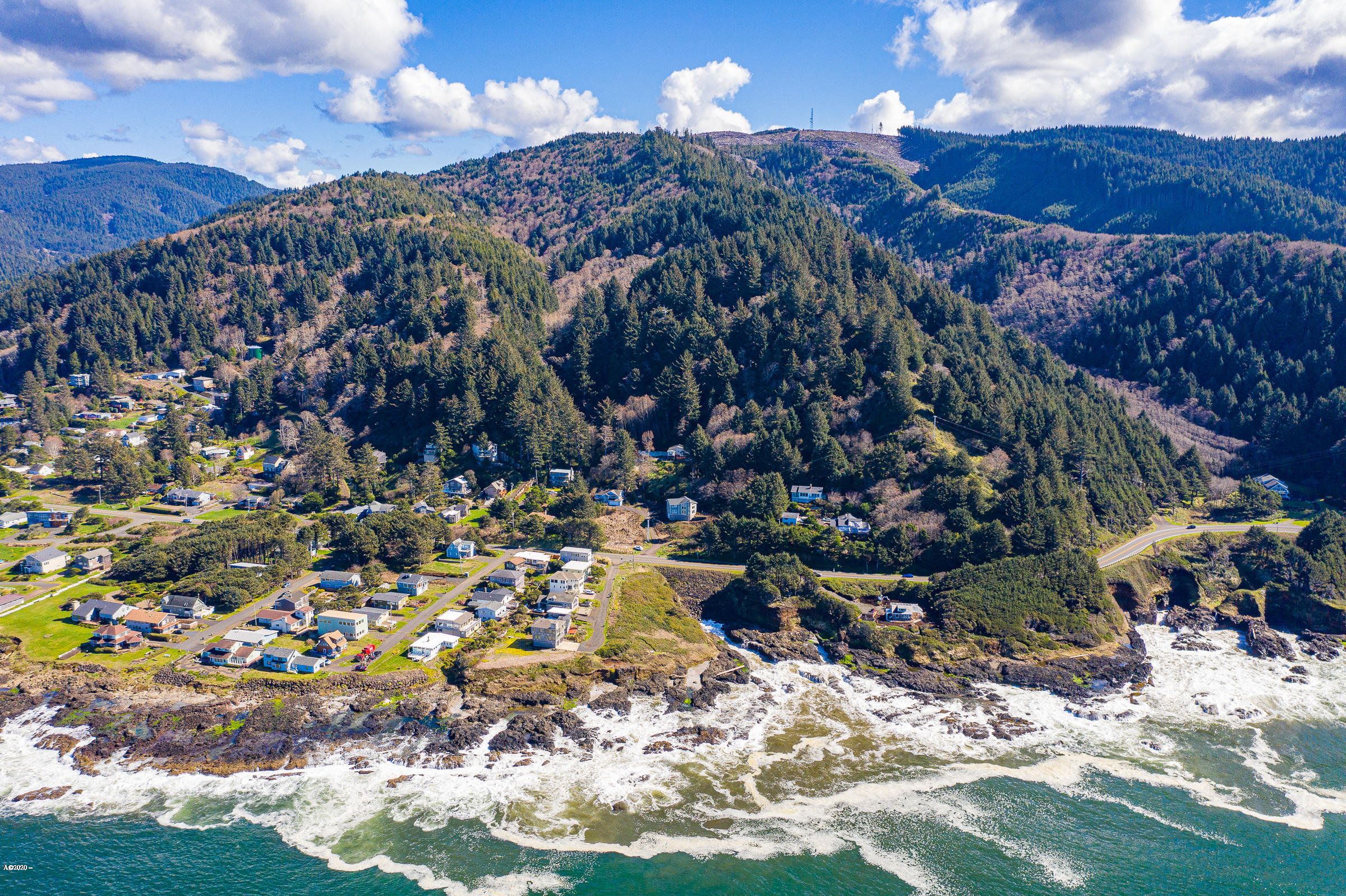 100 East Windy Way Yachats, OR 97498 - Photo 5 of 6 Aerial