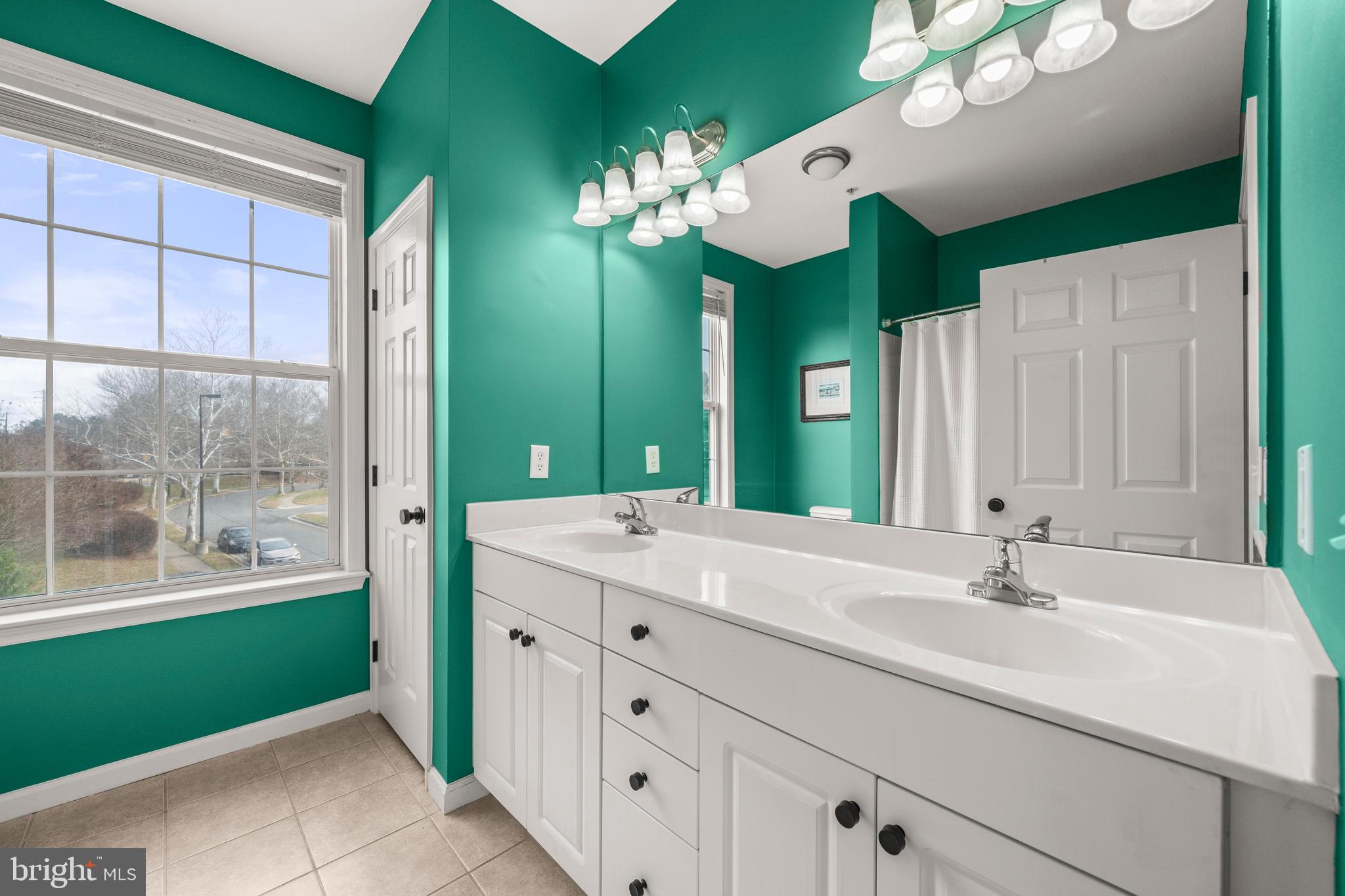 8 Granite Place, Unit 266 Gaithersburg, MD 20878 - Photo 23 of 36 a bathroom with a sink mirror and a bathtub