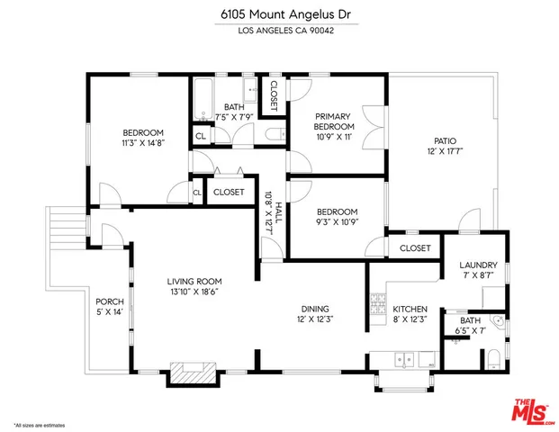 $1,329,000 | 6105 Mt Angelus Drive, Los Angeles, CA 90042