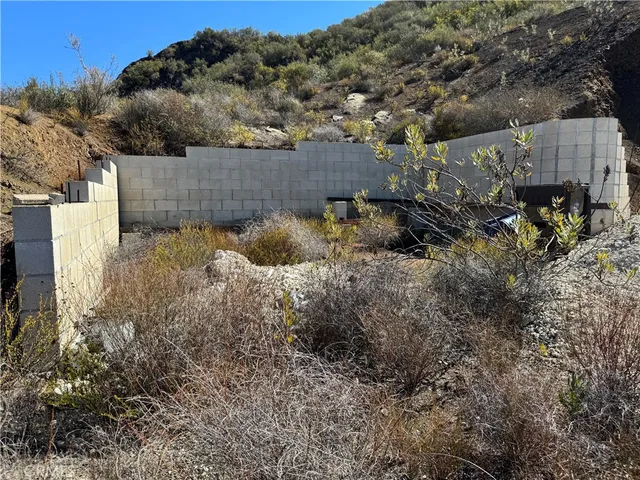 a backyard of a house