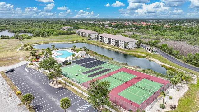 a view of a city from a balcony