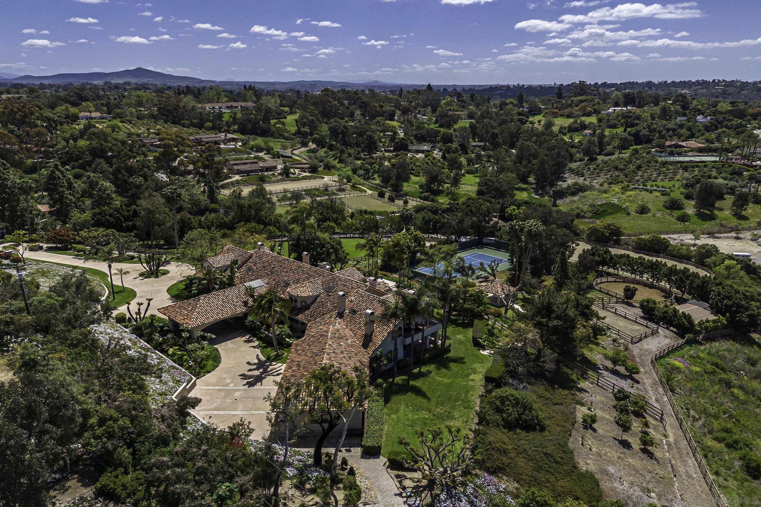 5305 La Crescenta Road Rancho Santa Fe, CA 92067 - Photo 63 of 63 Spacious grounds including multiple turn outs and pastures as well as a nice citrus grove.