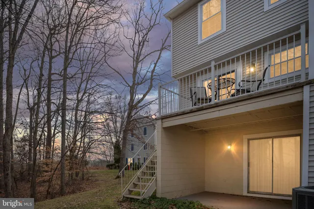 a view of a building with large windows