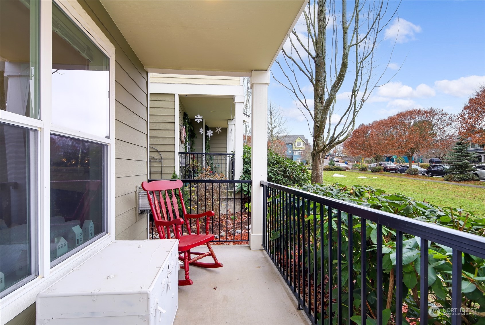3117 Southwest Raymond Street Seattle, WA 98126 - Photo 36 of 36 a view of a chair and tables in the balcony