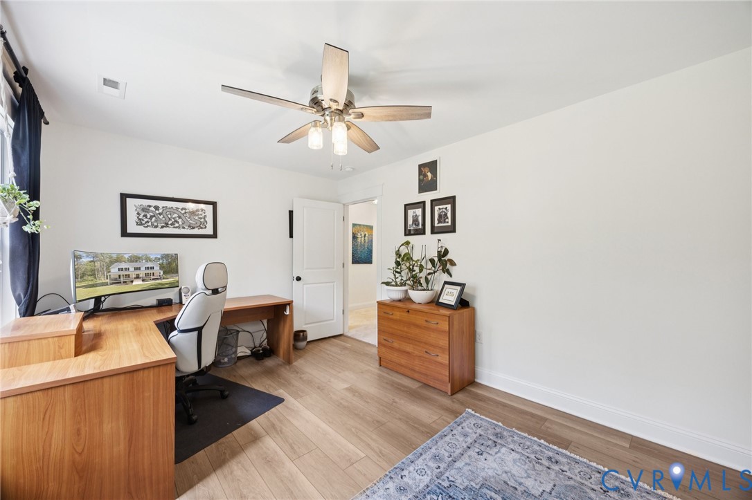 15290 Dunn Road Montpelier, VA 23192 - Photo 19 of 32 Office featuring light wood finished floors and ce