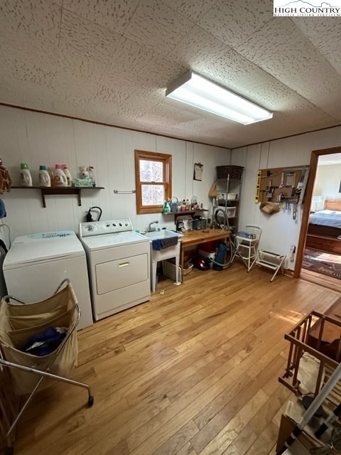 495 Rocky Top Lane Independence, VA 24348 - Photo 28 of 39 a view of a kitchen with sink electronic appliances and wooden floor