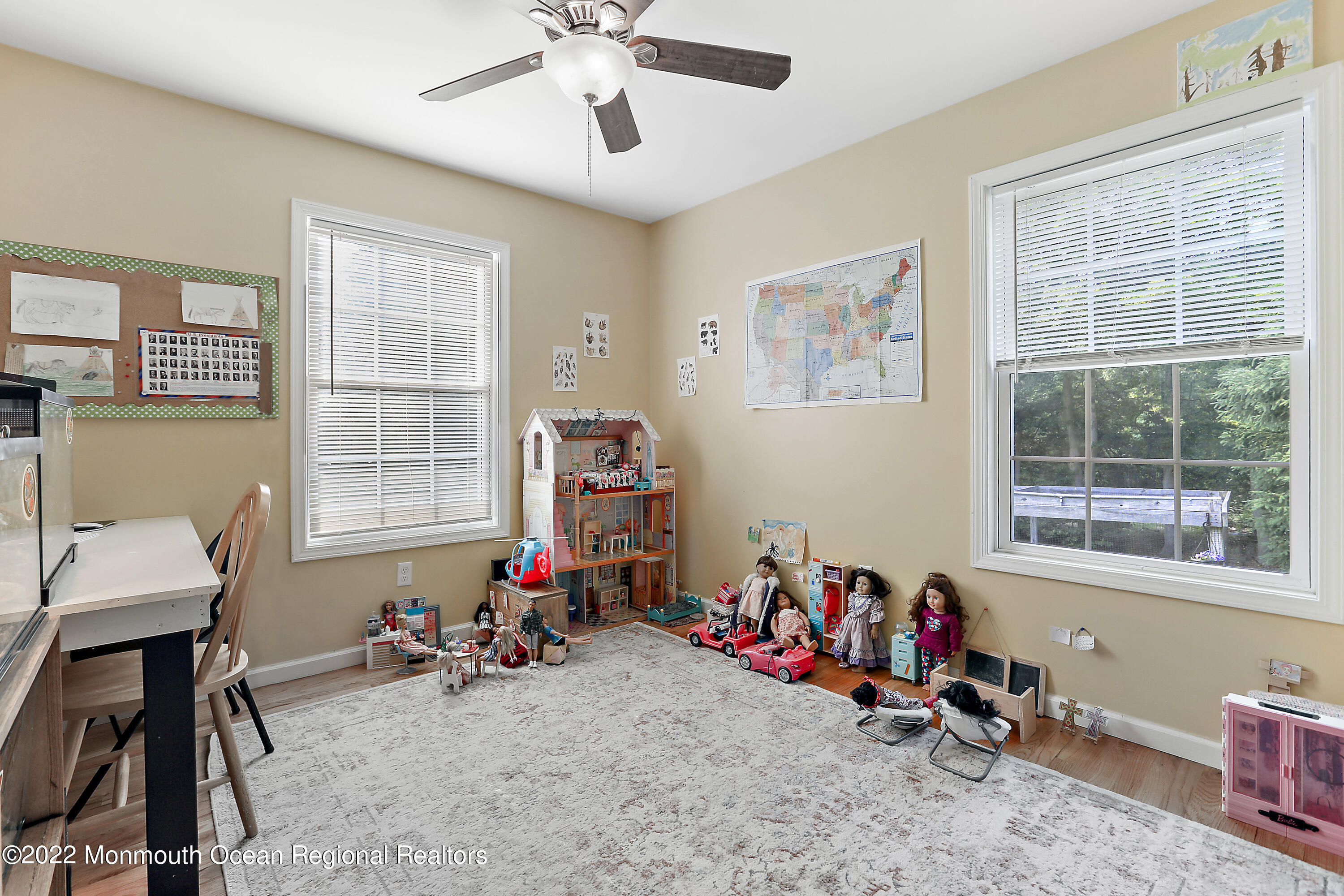 1849 Carmerville Road Wall, NJ 07719 - Photo 20 of 45 a view of a room with gym equipment and a large window