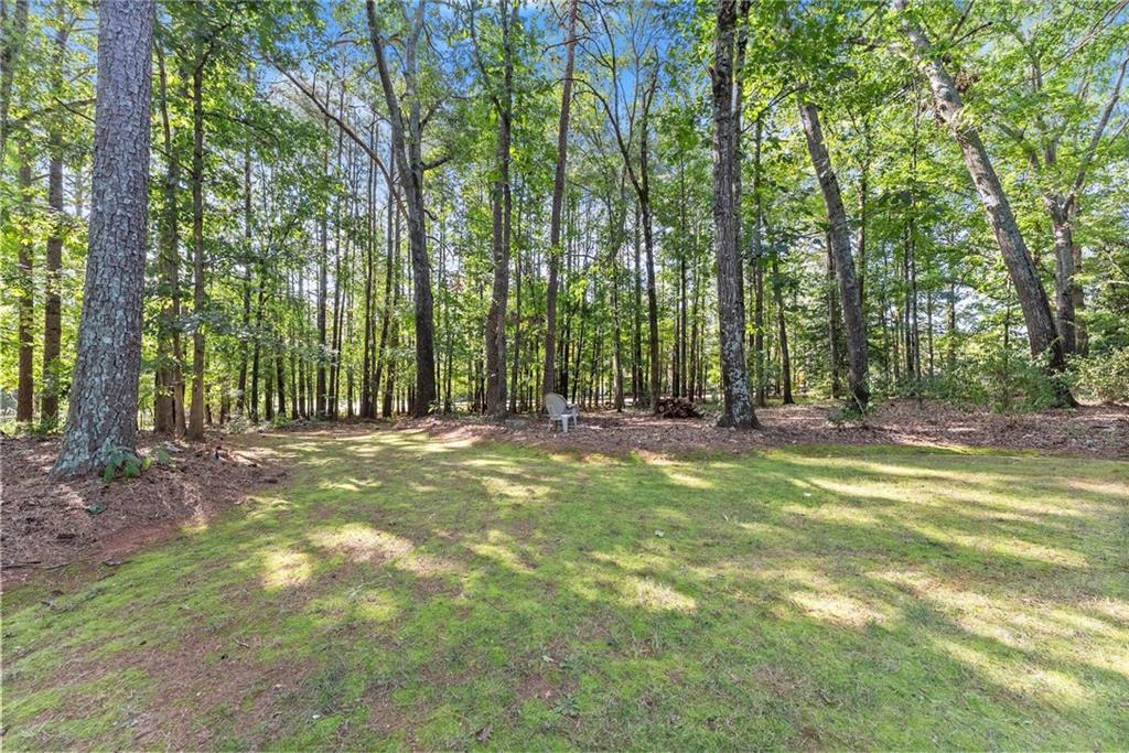 1040 Auburn Road Dacula, GA 30019 - Photo 53 of 65 a view of swimming pool and trees in the background