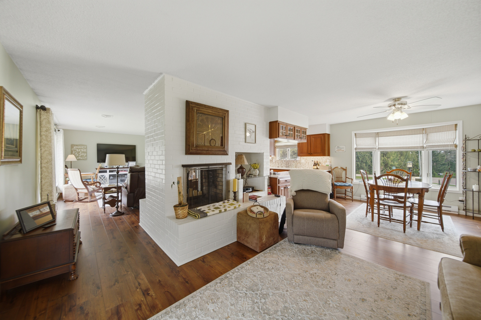 476 Timberland Drive Dixon, IL 61021 - Photo 23 of 32 a living room with fireplace furniture and a fireplace