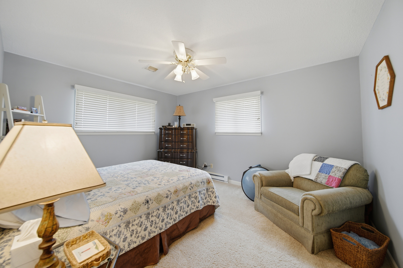 476 Timberland Drive Dixon, IL 61021 - Photo 31 of 32 a bedroom with a bed and wooden floor