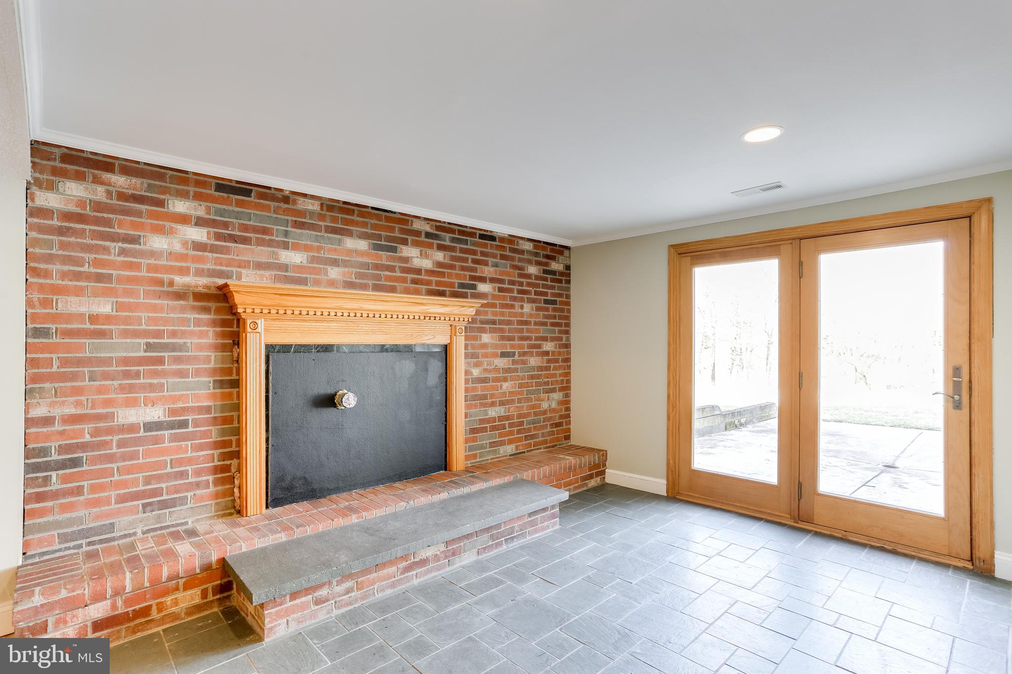 766 West Watersville Road Mount Airy, MD 21771 - Photo 46 of 61 Fireplace with Walk Out.