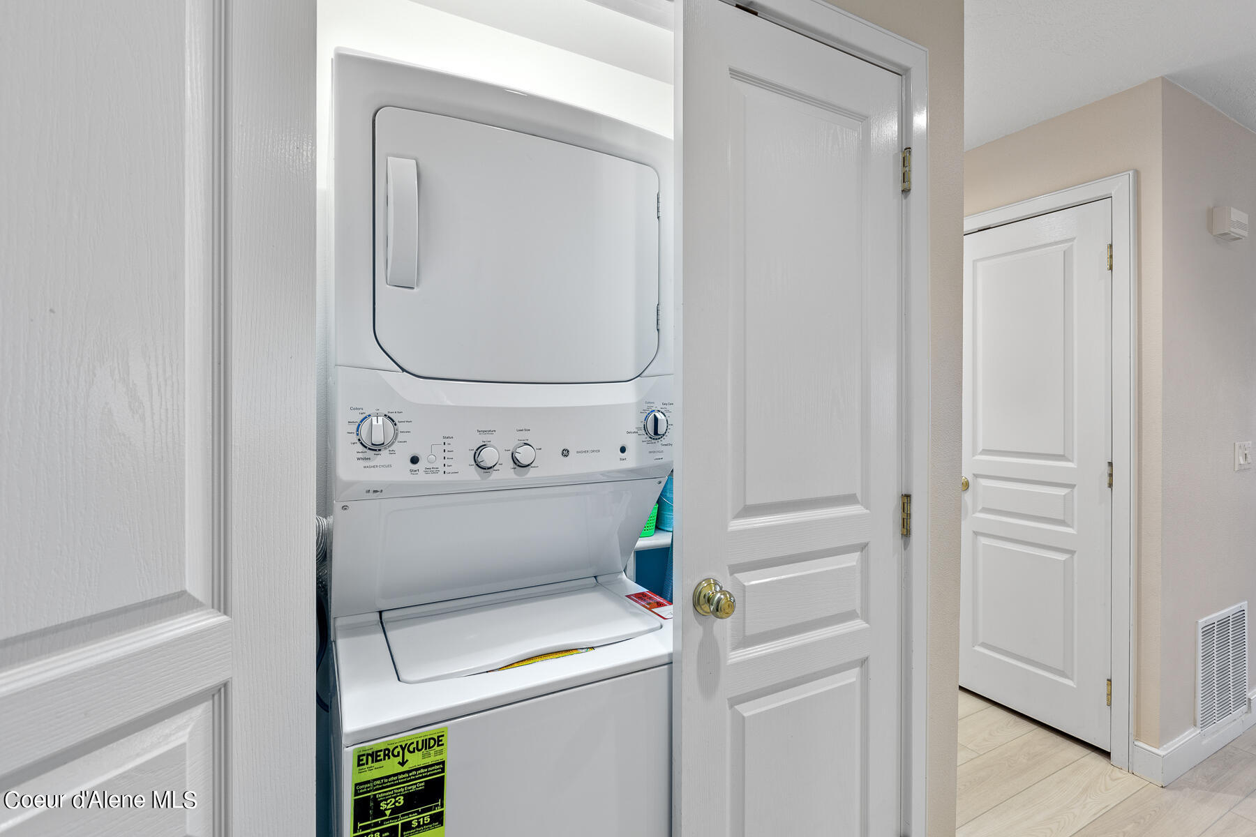 4732 South Arrow Point Drive, Unit 101 Harrison, ID 83833 - Photo 16 of 31 ArrowPoint Washer and Dryer Area