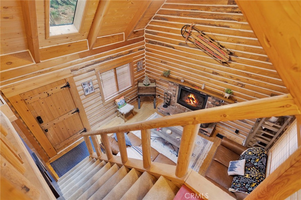 788 Buckingham Square Lake Arrowhead, CA 92352 - Photo 20 of 61 a view of a building with wooden stairs