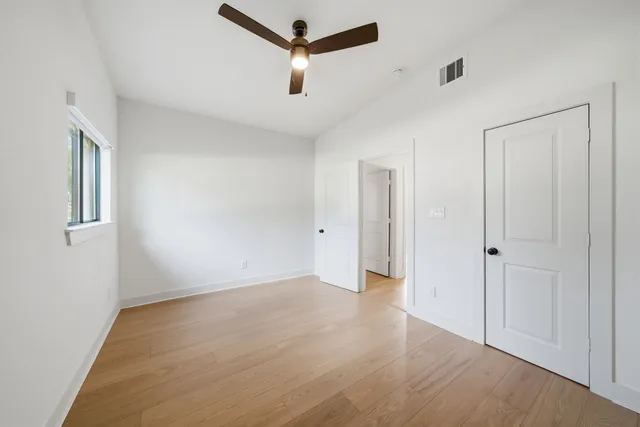 wooden floor in an empty room