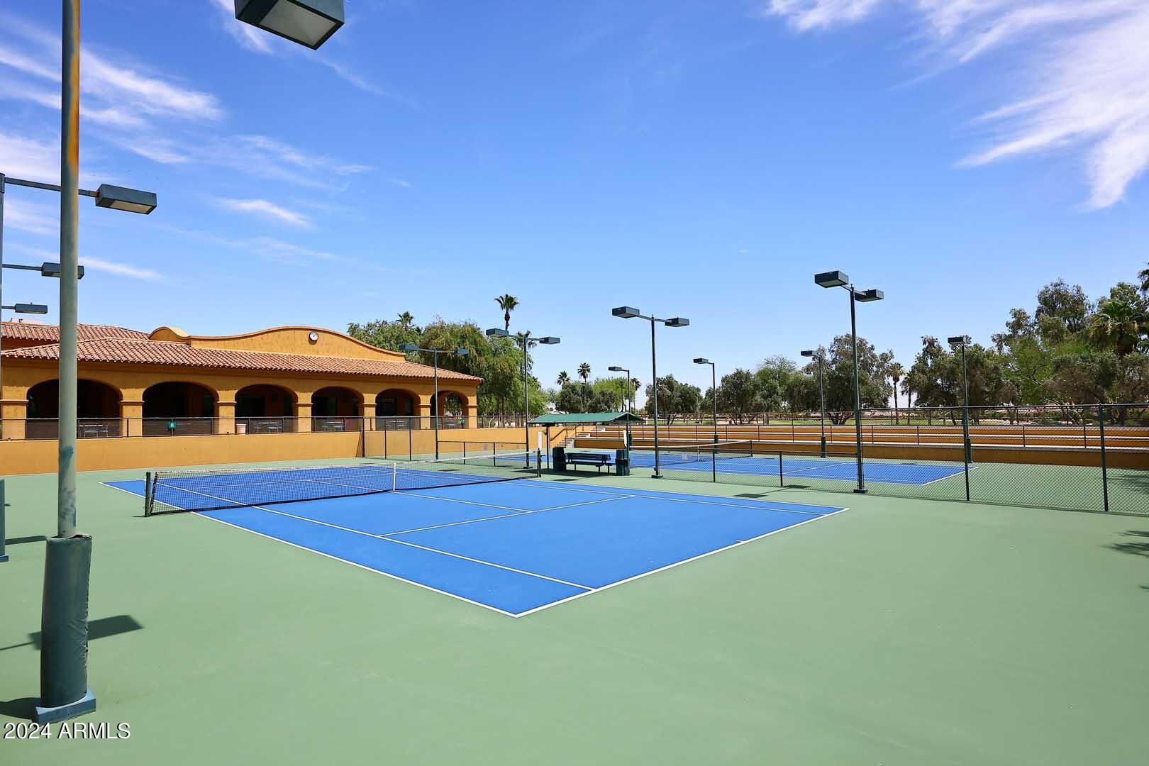 16795 West Coronado Road Goodyear, AZ 85395 - Photo 46 of 47 Tuscany Falls-Main Tennis Courts