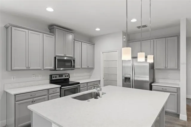 a view of empty room