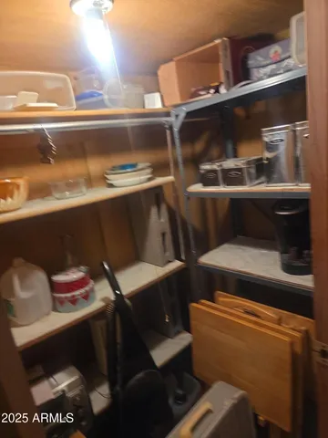 a close view of appliances