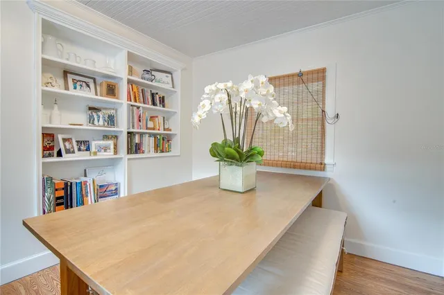 a view of livingroom with furniture and cabinet
