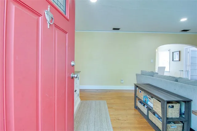 a bathroom with a bathtub and a sink