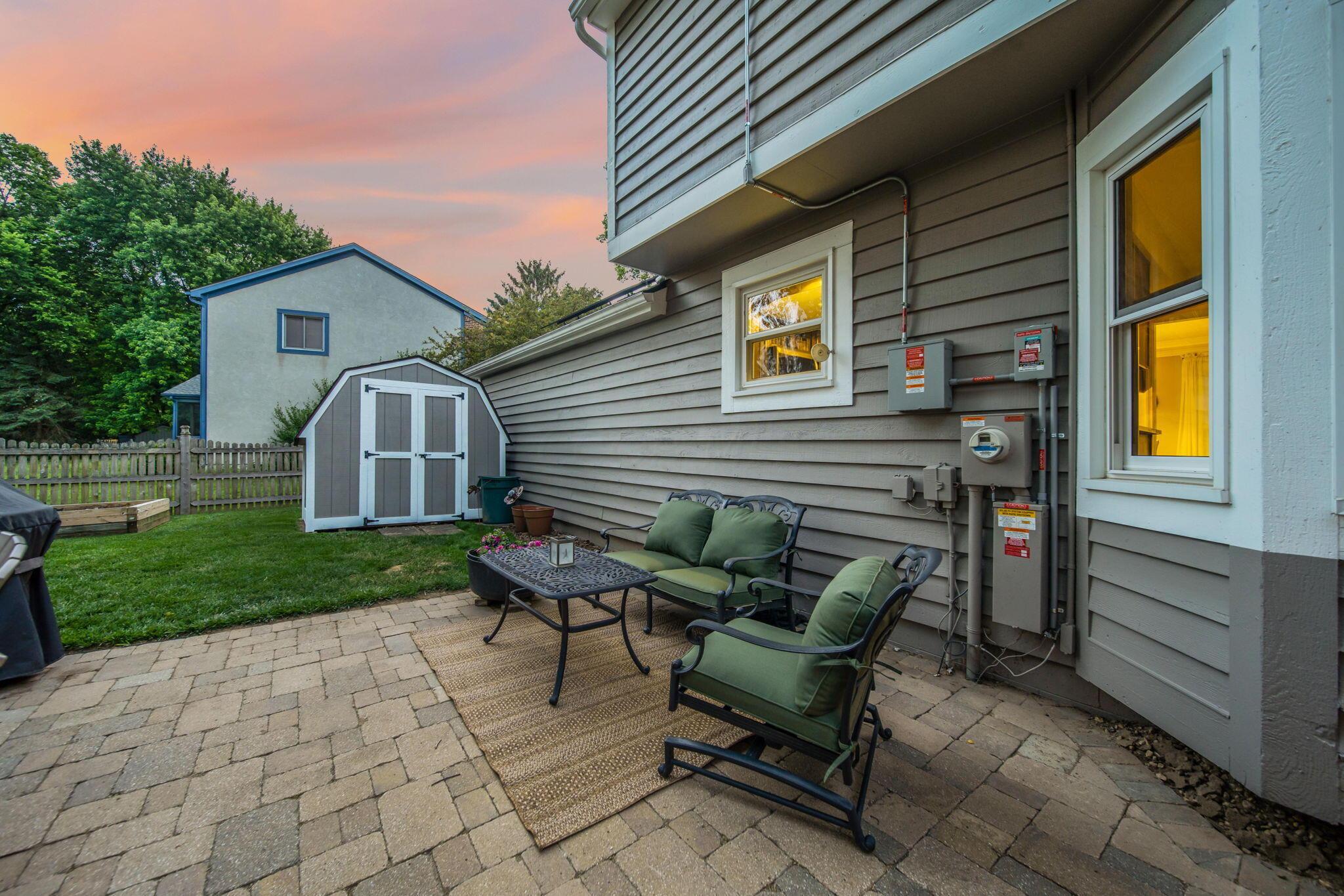 3377 River Narrows Road Hilliard, OH 43026 - Photo 78 of 94 Backyard - Evening Images