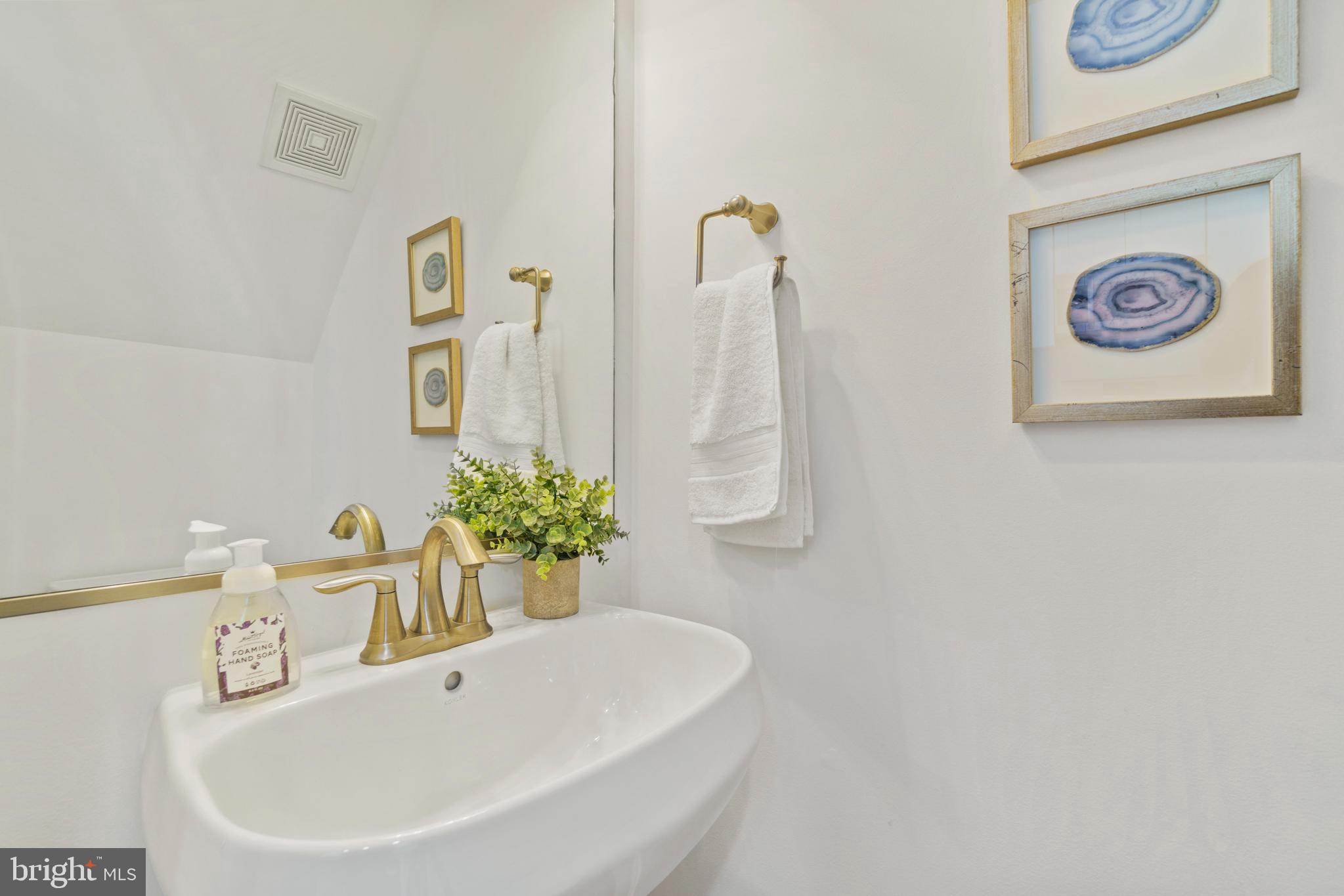 1229 Morse Street Northeast Washington, DC 20002 - Photo 12 of 38 Half bathroom on main floor