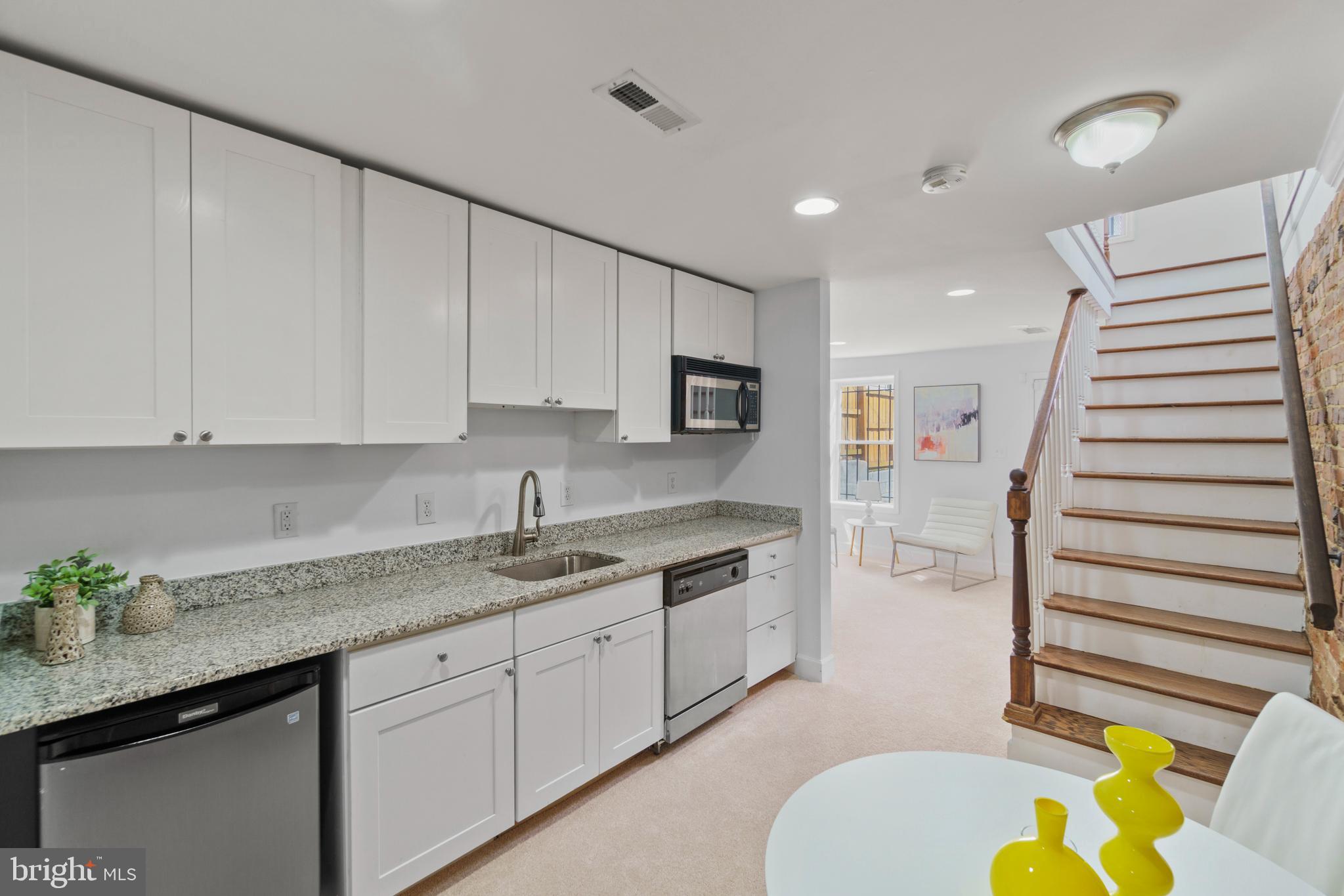 1229 Morse Street Northeast Washington, DC 20002 - Photo 19 of 38 Basement kitchenette