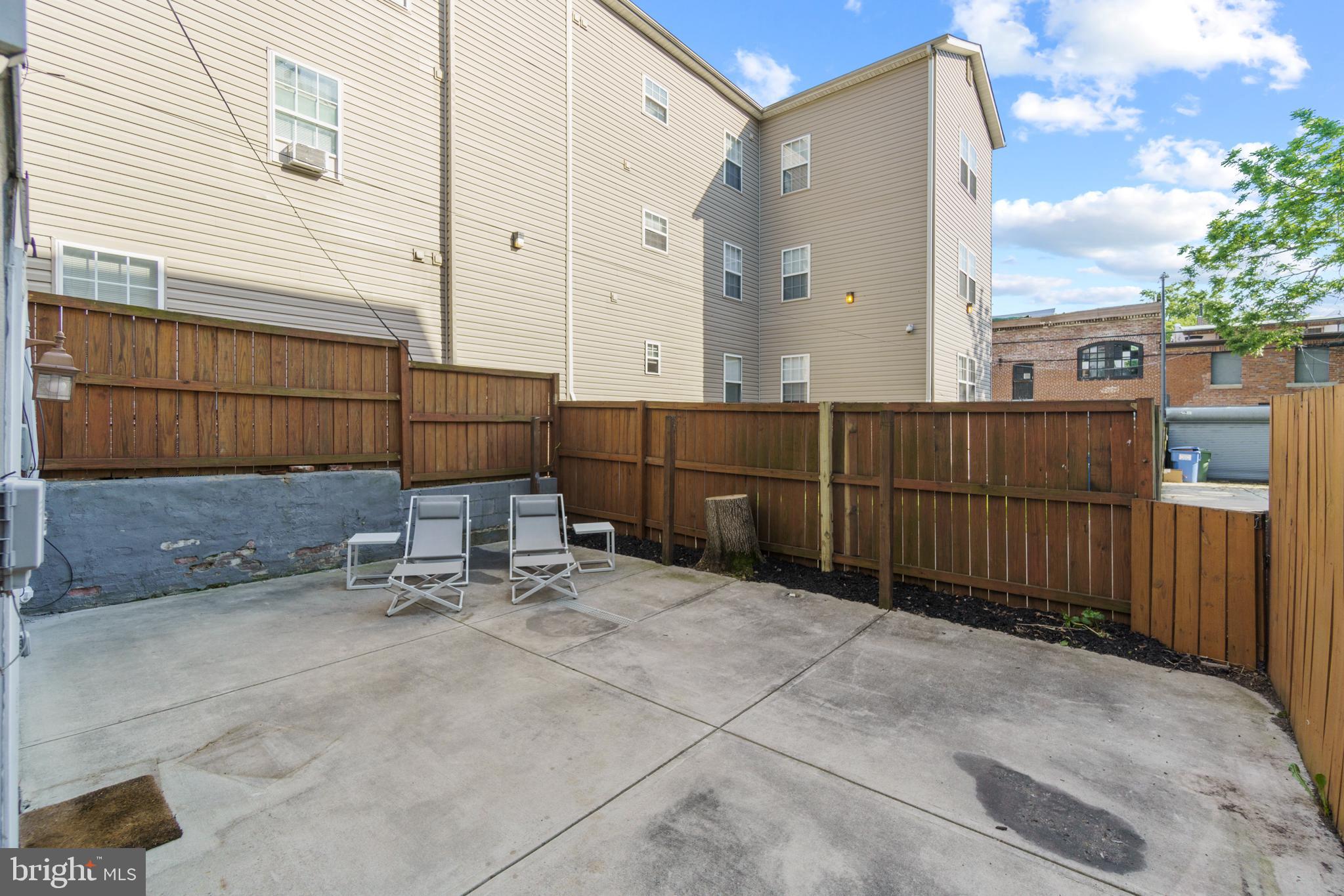 1229 Morse Street Northeast Washington, DC 20002 - Photo 33 of 38 Back Patio Area