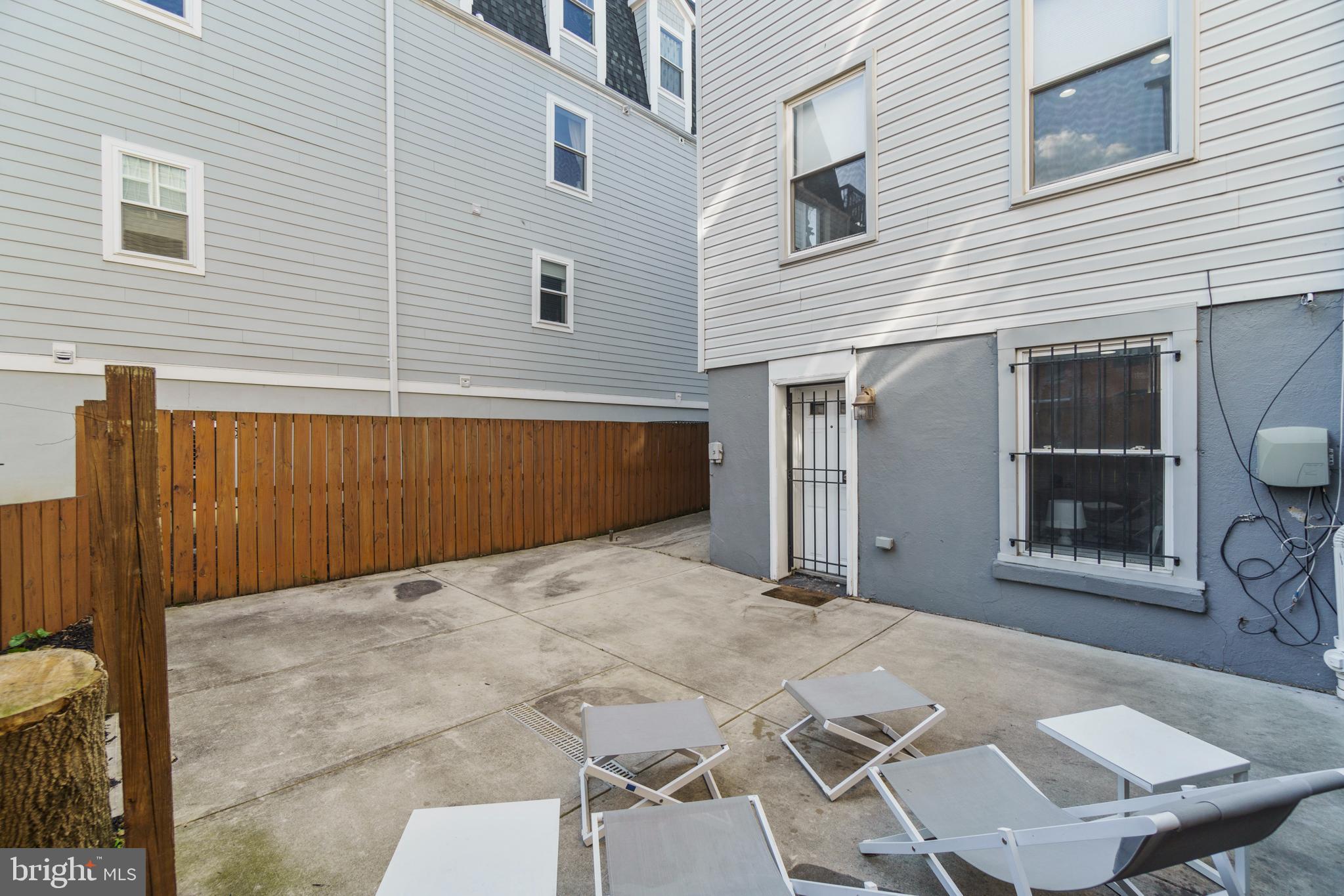 1229 Morse Street Northeast Washington, DC 20002 - Photo 35 of 38 Back Patio Area