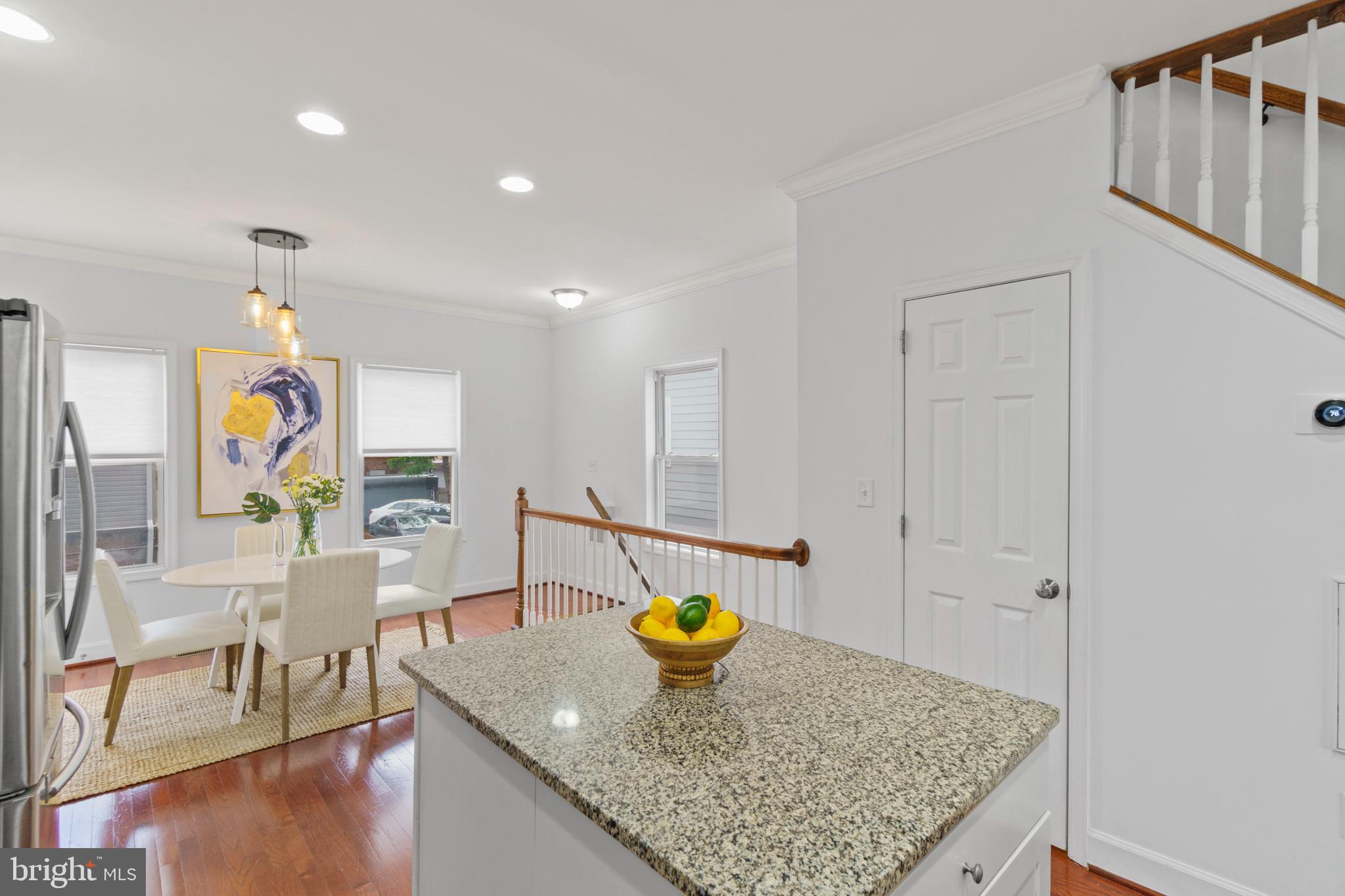 1229 Morse Street Northeast Washington, DC 20002 - Photo 7 of 38 Spacious Kitchen and Dining Area